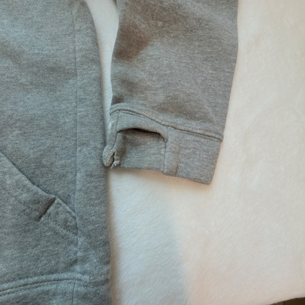 Nike Hoodie Kids Size Medium Grey Good Condition CV9336-091 Pullover Logo - Picture 5 of 9